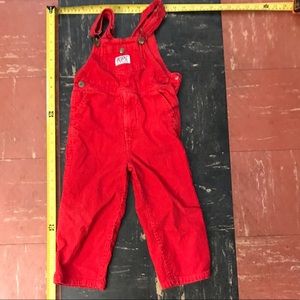 Vintage Corduroy Overalls